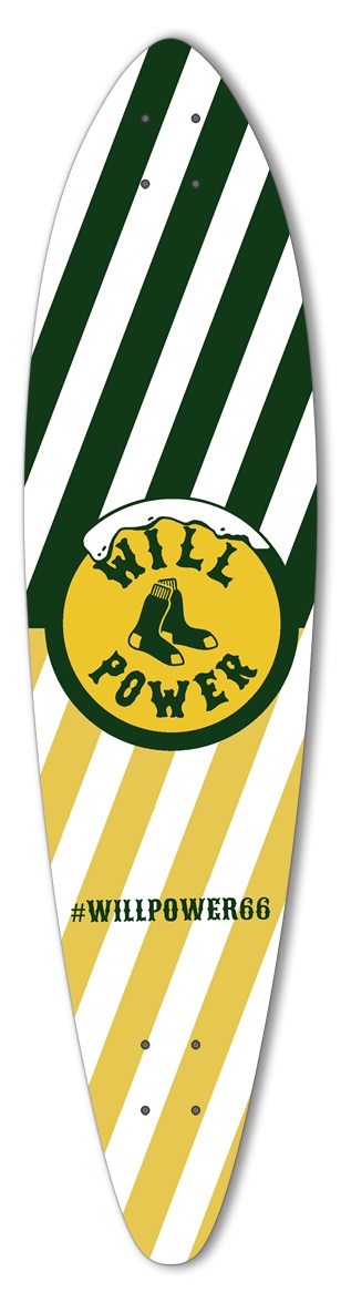 Frozen Drank 4 Pintail Longboard