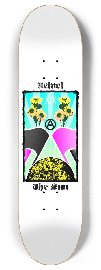 The Sun 8 Inch Skateboard Deck