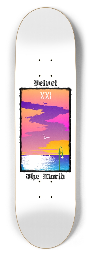 The World 8-1/2 Skateboard Deck