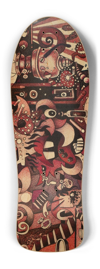 Red Pancakes (Natural) Old School Shape