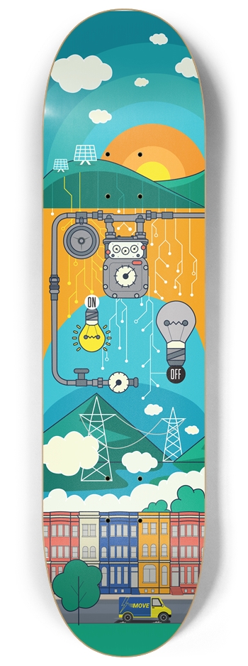 ISUM 2.0 8-1/4 Skateboard Deck