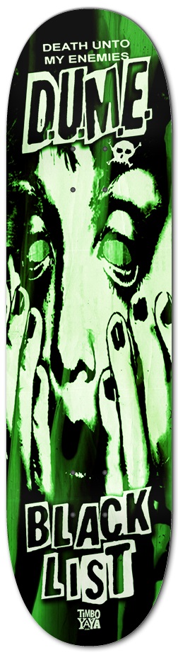 Face of DUME 8-1/4 Skateboard Deck
