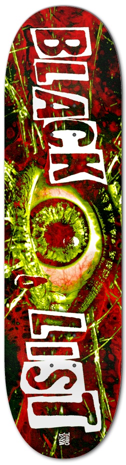 Evil -Red- Eye 8-1/4 Skateboard Deck
