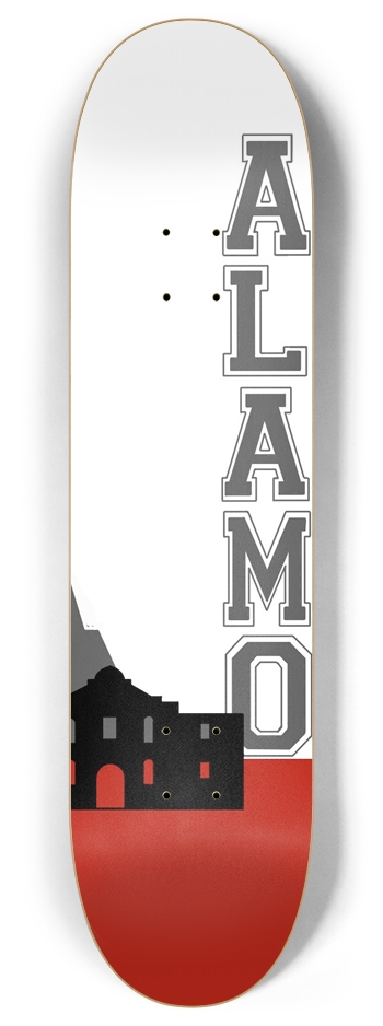AlamoTeam 8 Inch Skateboard Deck