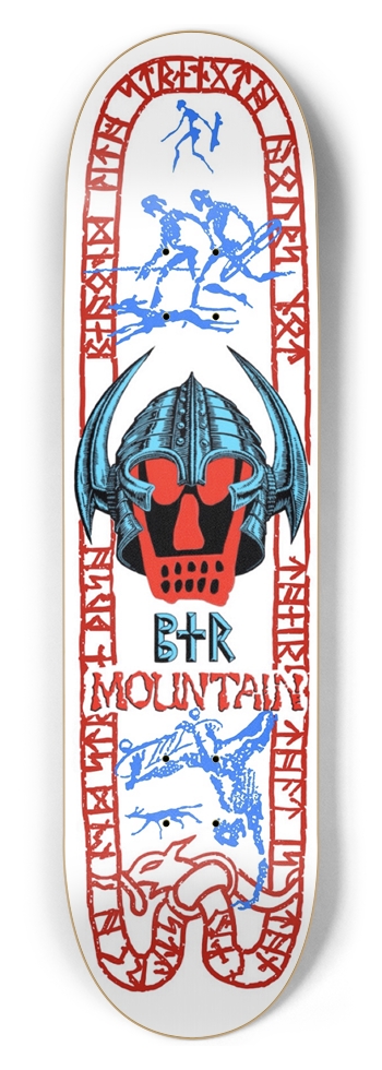 Full Per Mountain mashup 8-1/2 Skateboard Deck