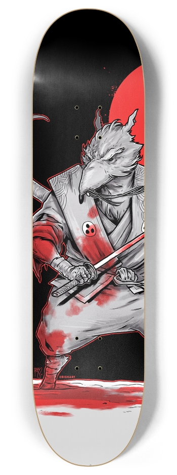 MASTER SPLINTER - BLACK 8 Inch Skateboard Deck