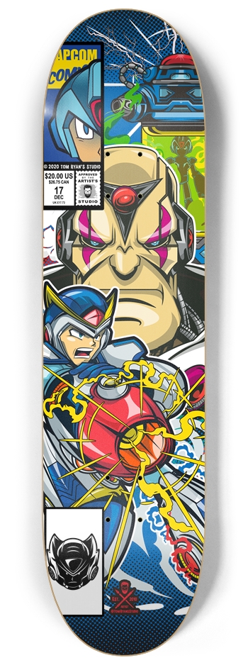 X 8.25 8-1/4 Skateboard Deck