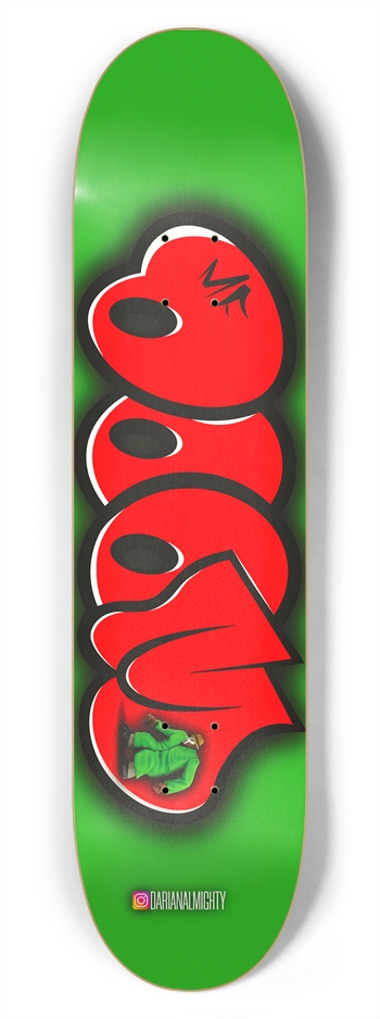 Metal Face Doom! 7-3/4 Skateboard Deck