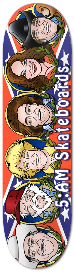 Dukes of Hazzard 8-1/4 Skateboard Deck