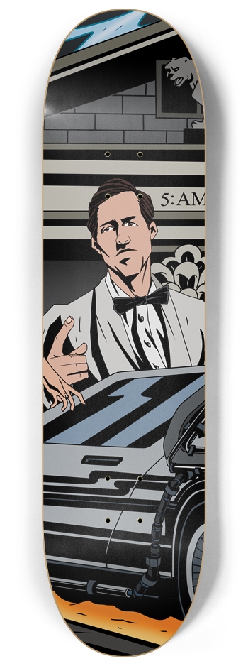 5:AM BTTF 2 8-1/4 Skateboard Deck