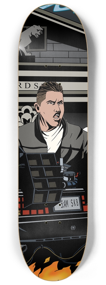 5:AM BTTF 4 8-1/4 Skateboard Deck
