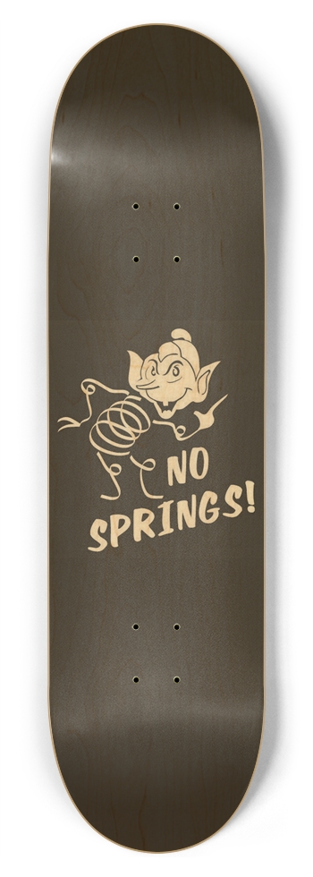 Coily Natural 8.75 8-3/4 Inch Skateboard