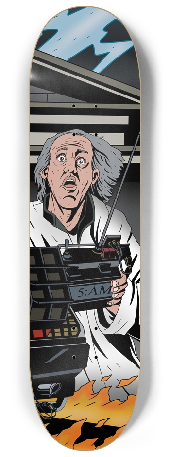 5:AM BTTF 5 8-1/4 Skateboard Deck