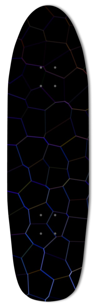 Blue Lizard Skin Punk Nose Shape