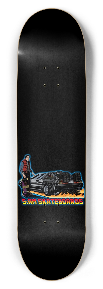 5:AM BTTF Marty 8-1/2 Skateboard Deck