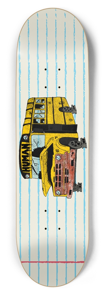 Human Short Bus 8-3/4 Inch Skateboard