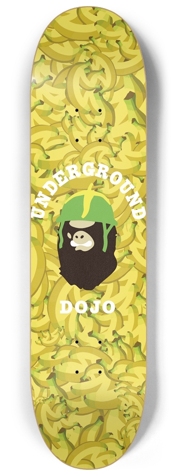 SGT. Bananas 8-1/4 Skateboard Deck