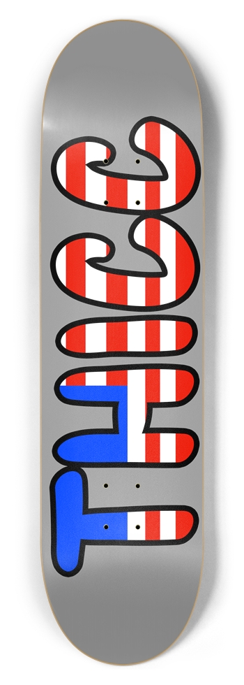 THICC Merican - 8.5 8-1/2 Skateboard Deck