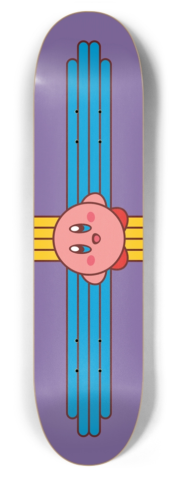 Zia Kirby 7-7/8 7-7/8 Skateboard Deck