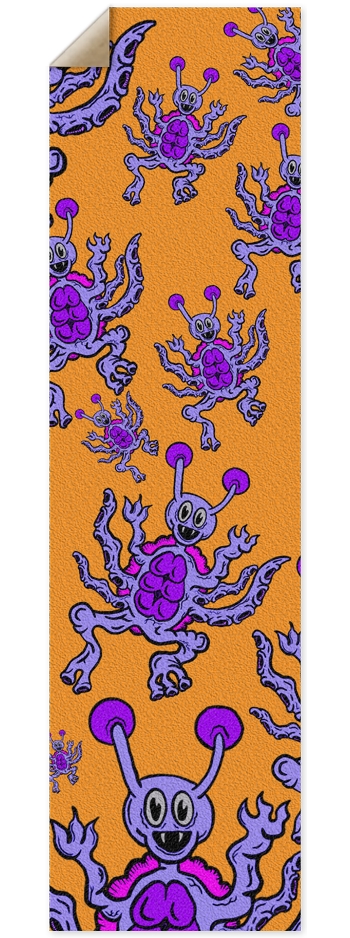 Rae-Railen Orange 9 x 33 Inch Griptape