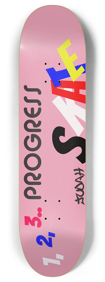 Progress Deck 8 Inch Skateboard Deck