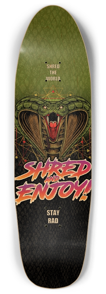 Shred Cobra - Punk Nose Pool Deck Punk Nose Pool Shape