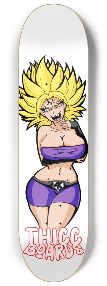 Majin Caulifla 8-1/4 Skateboard Deck
