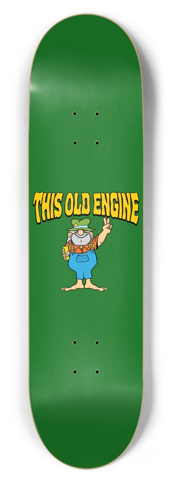 Hippie Guy 8-1/2 Skateboard Deck