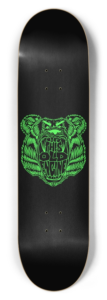 Engine Bear Skateboard Deck (8.5 Inch) 8-1/2 Skateboard Deck
