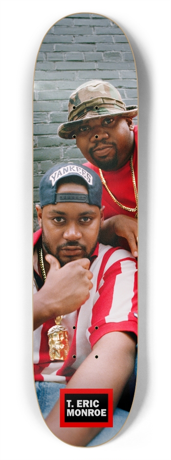 Raekwon & Ghostface Chilin by T. Eric Monroe 7-3/4 Skateboard Deck