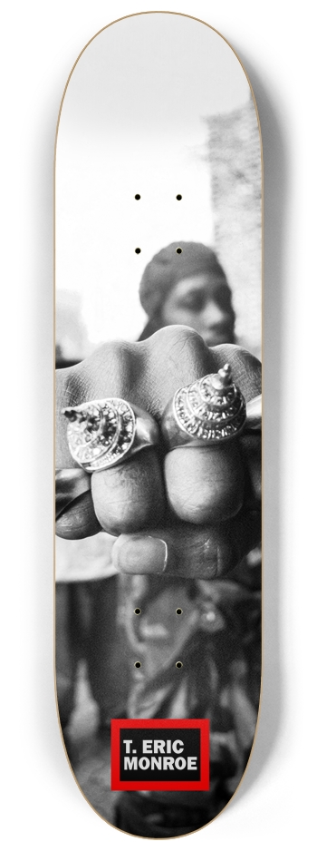 Rza Rings by T. Eric Monroe 8-1/4 Skateboard Deck