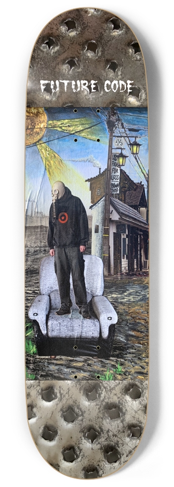 Tox City - Popsicle W 9” x L 33.25” 9 Inch Skateboard