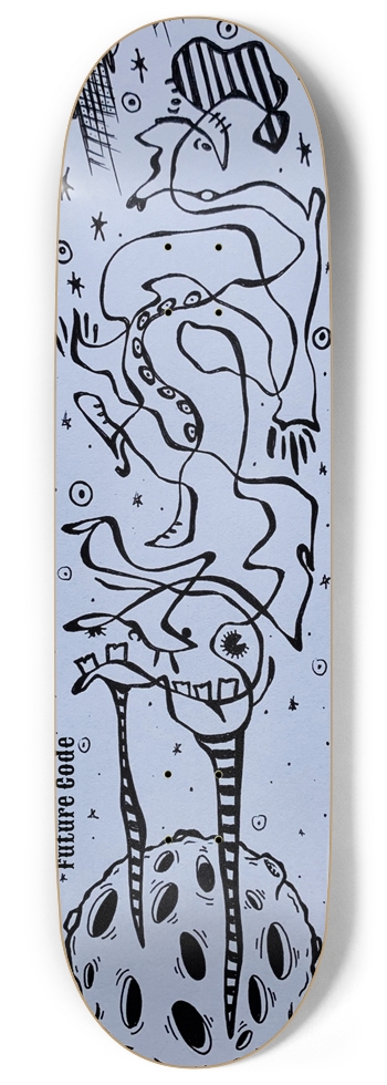 Standing High - Popsicle W 9” x L 33.25” 9 Inch Skateboard