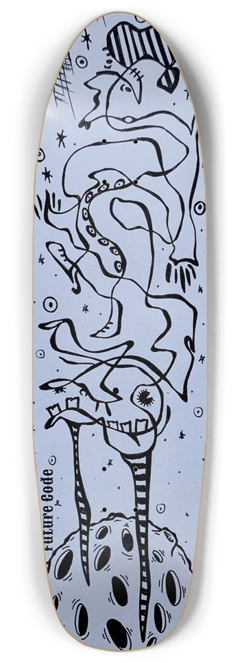 Standing High - Punk Nose Pool W 9” x L 33.5” Punk Nose Pool Shape