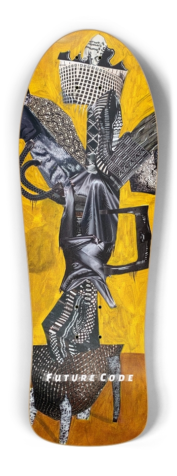 We Live  - Old School Shape 10.25” x 30” Old School Shape