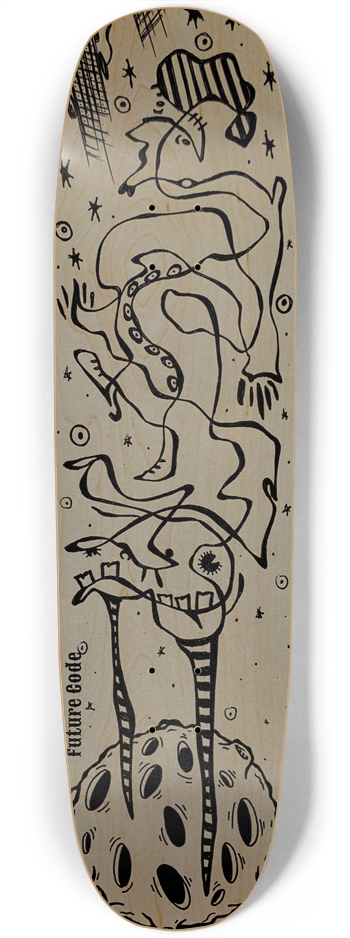 Standing High - Natural Wood 8.75” x 33.25” Square Nose