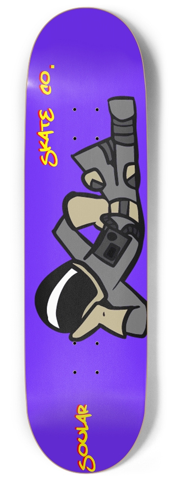 Relaxin' & Cruisin' 9" 9 Inch Skateboard