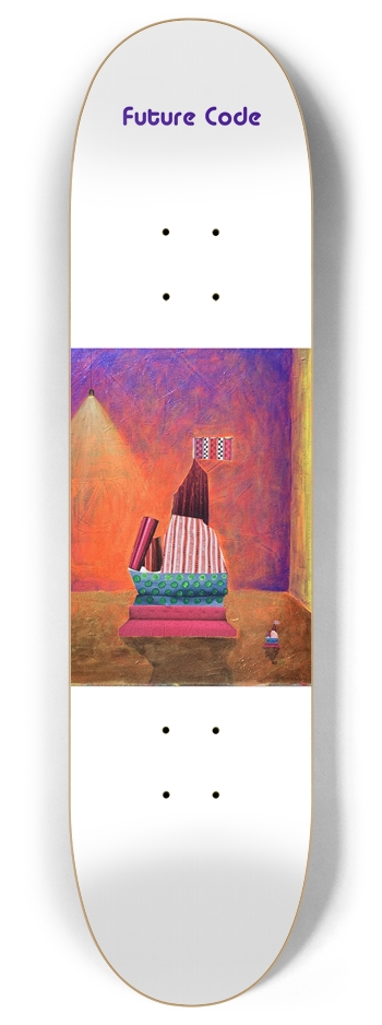 Created Creation - Popsicle  W 8” x L 32.25”  8 Inch Skateboard Deck