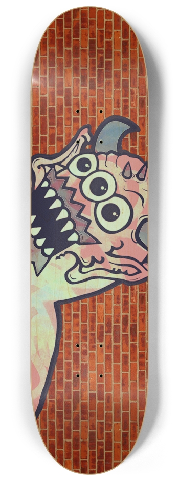 Monster Graffiti 8-1/4 Skateboard Deck