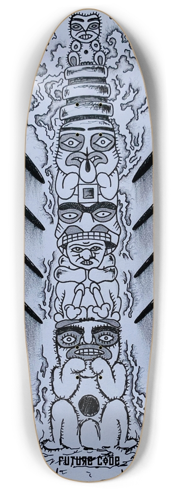 Totem - Punk Nose Pool W 9” x L 33.5” Punk Nose Pool Shape