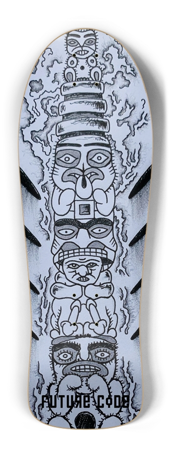 Totem - Old School W 10.25” x  L 30”  Old School Shape
