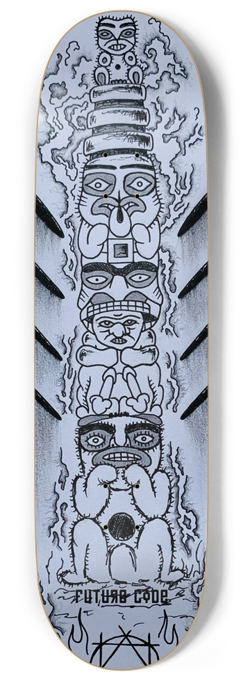 Totem - Popsicle W 9” x L 33.25” 9 Inch Skateboard