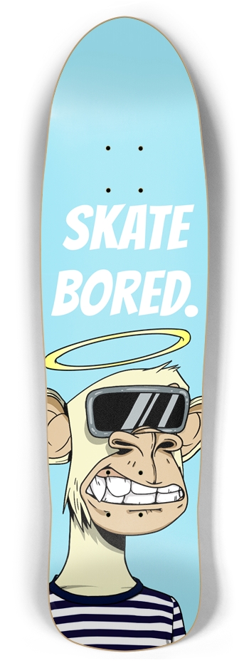 Custom Skateboard Retro Rocket