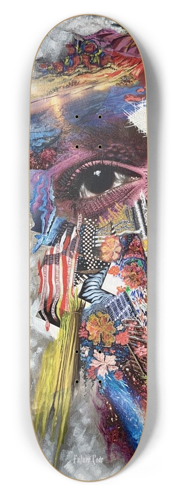 MC 1 Triptych P - W 8.5” x L 32.75” 8-1/2 Skateboard Deck
