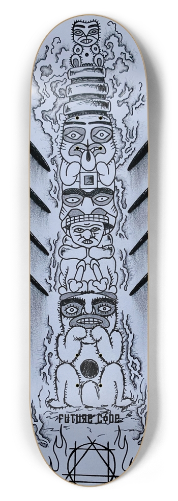 Totem - Popsicle W 8.5” x L 32.75”  8-1/2 Skateboard Deck