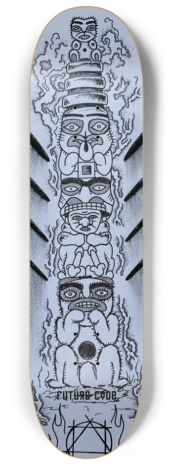 Totem - Popsicle W 8.25” x L 32.375”  8-1/4 Skateboard Deck