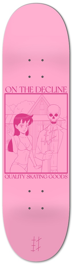 OTD Hellbound Lovers Deck 8-1/4 Skateboard Deck