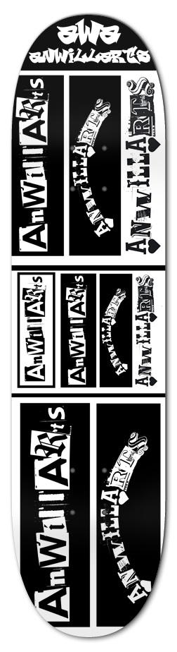 Custom Skateboard 7-3/4 Skateboard Deck