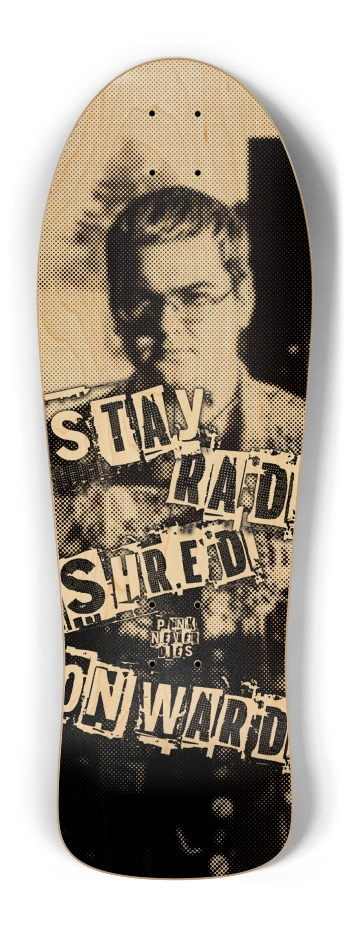 Shred & Enjoy - Old School - Punk Never Dies Old School Shape