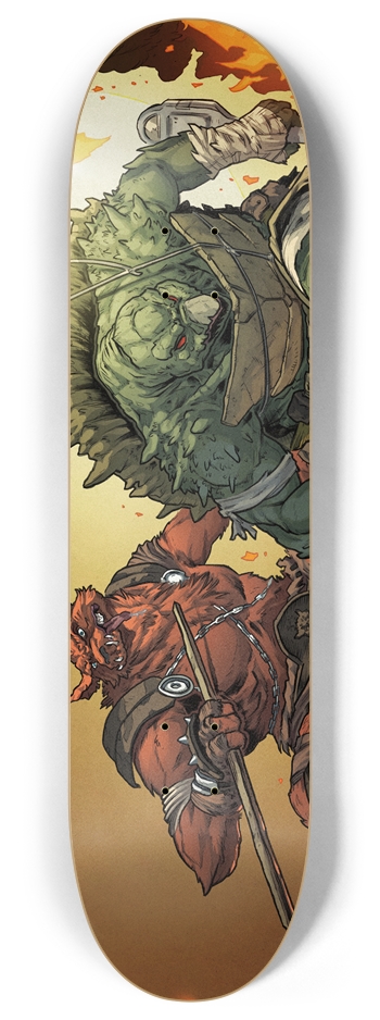 TOKKA & RAHZAR 8 Inch Skateboard Deck